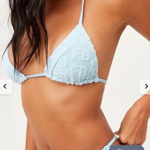 COPY - Frankies bikinis Enzo Terry cloth bikini top and short